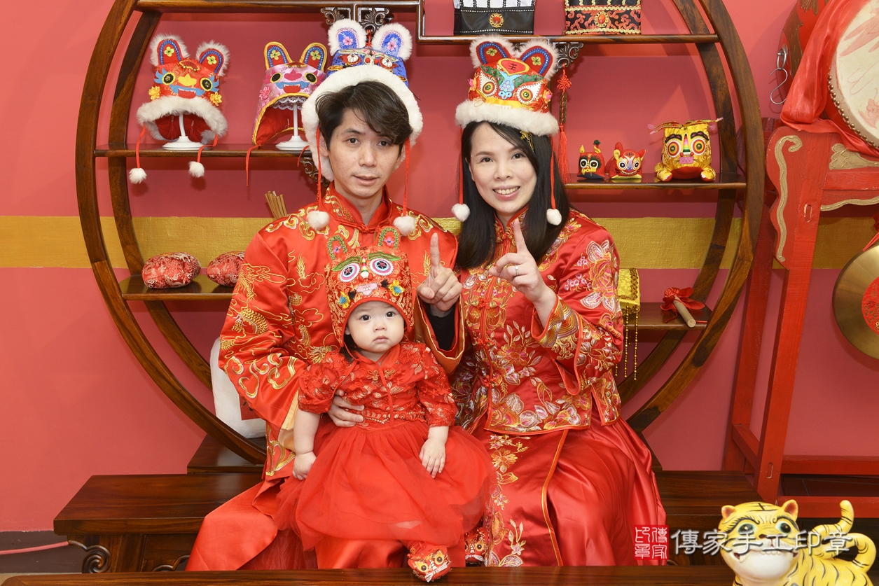 新北市永和區王寶寶古禮來店抓周祝福活動。2022.03.10 照片12