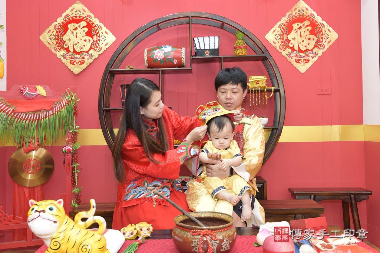 桃園市八德區左寶寶古禮抓周祝福活動。2021.09.15 照片8