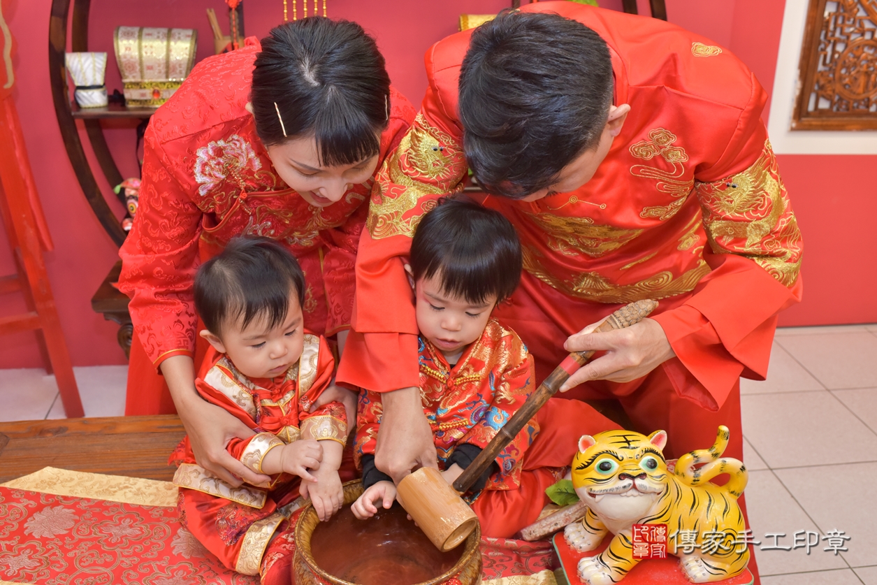 台中市北區朱寶寶古禮抓周祝福活動。2021.11.21 照片5