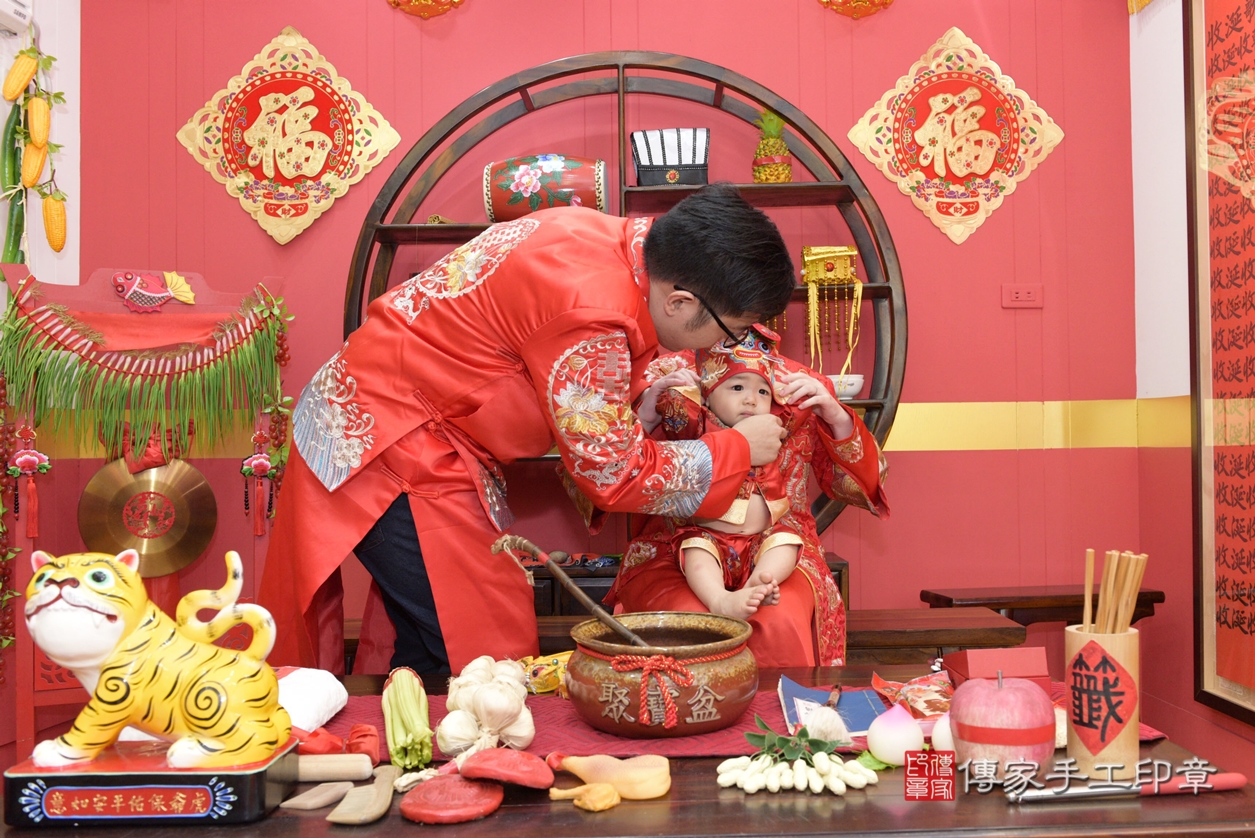 桃園市八德區邱寶寶古禮抓周祝福活動。2021.09.04 照片8