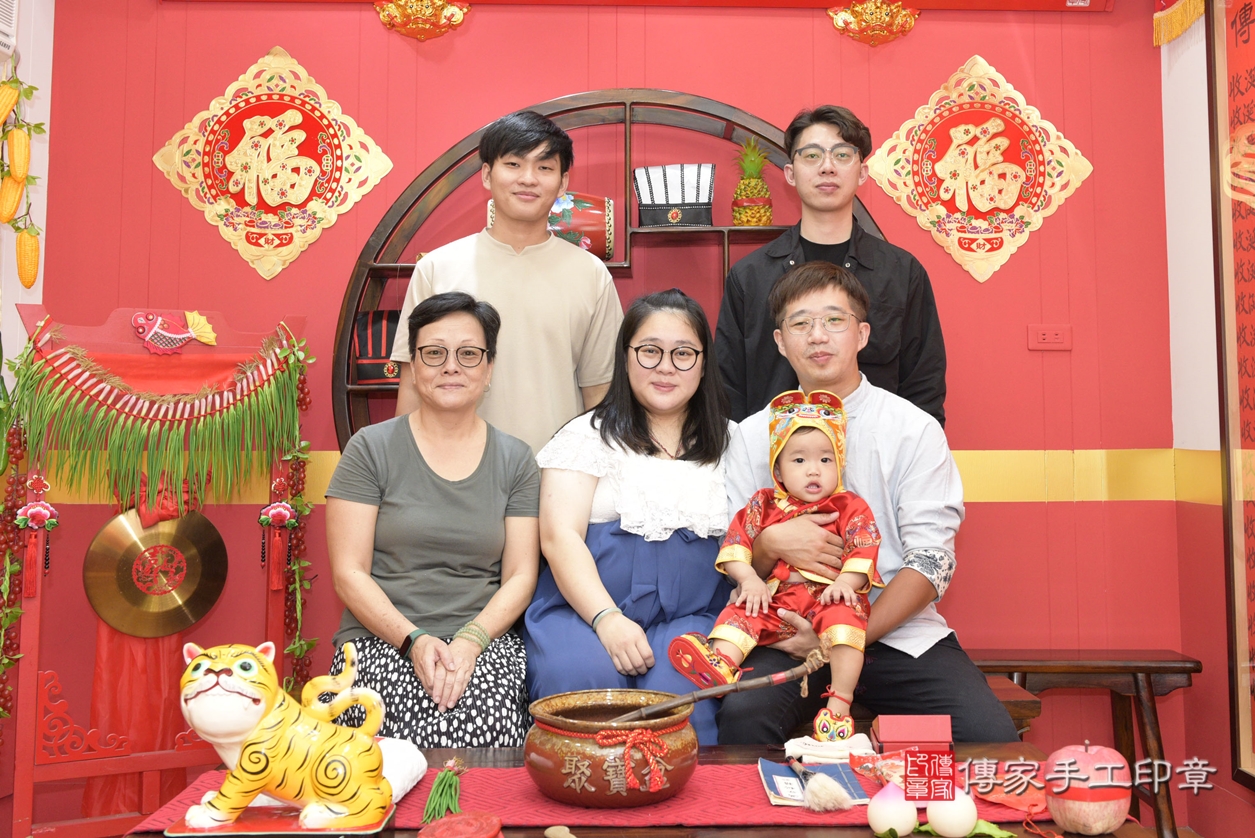 桃園市八德區姜寶寶古禮抓周祝福活動。2021.10.13 照片24