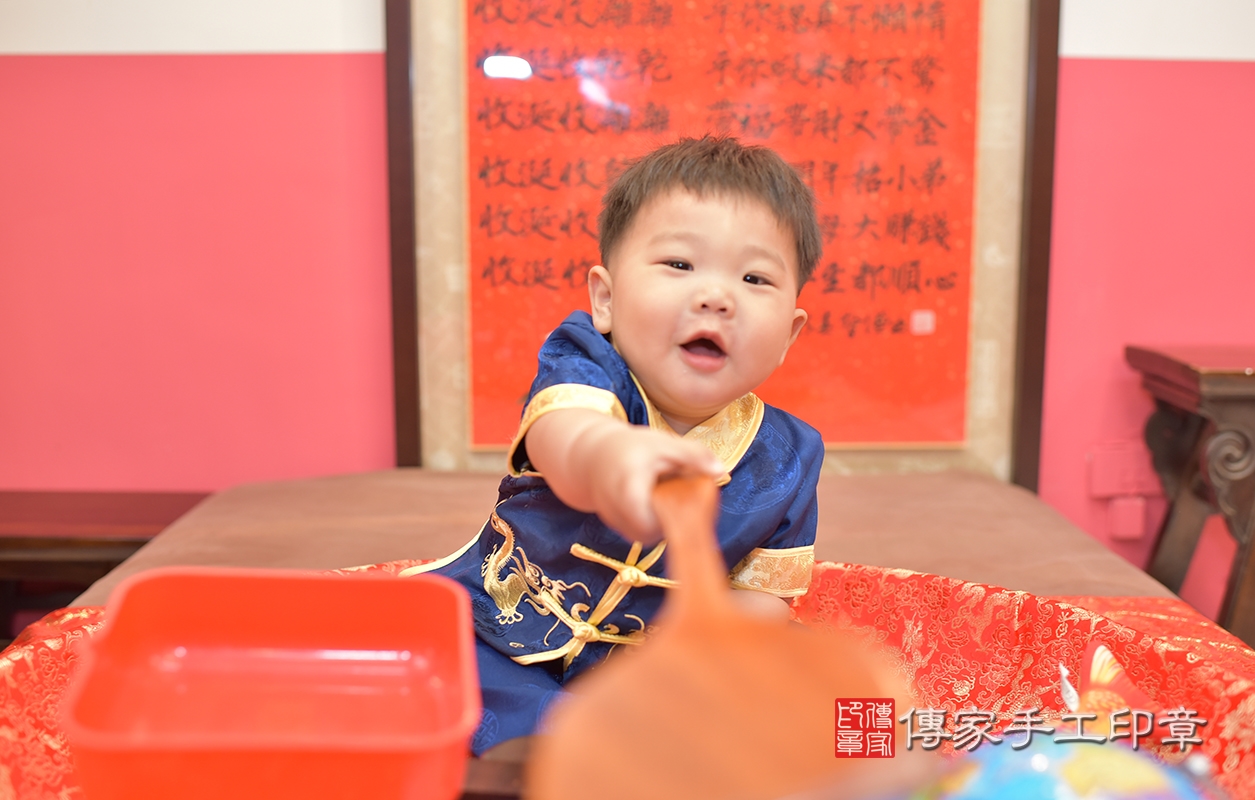 台中市北區沈寶寶古禮抓周祝福活動。2022.03.03 照片1