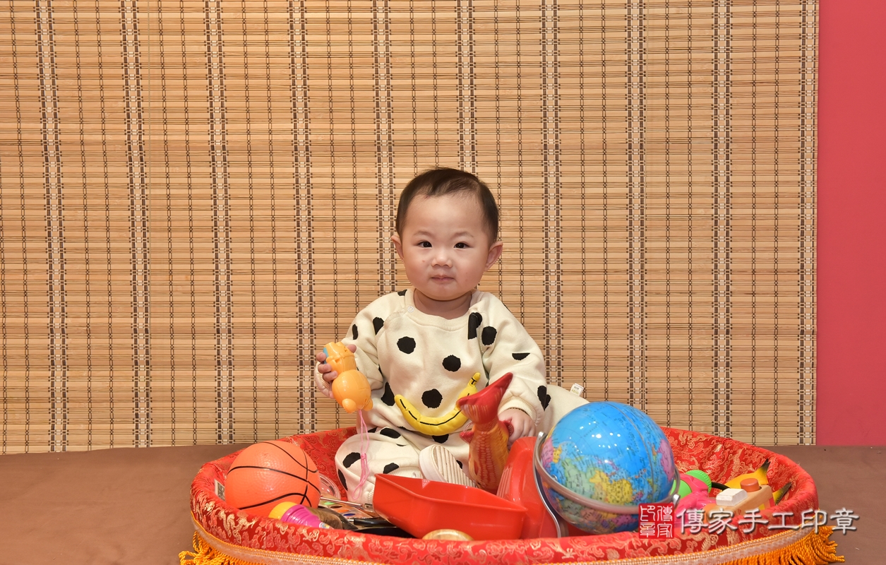 新竹市香山區鄒寶寶古禮抓周祝福活動。2022.01.06 照片10