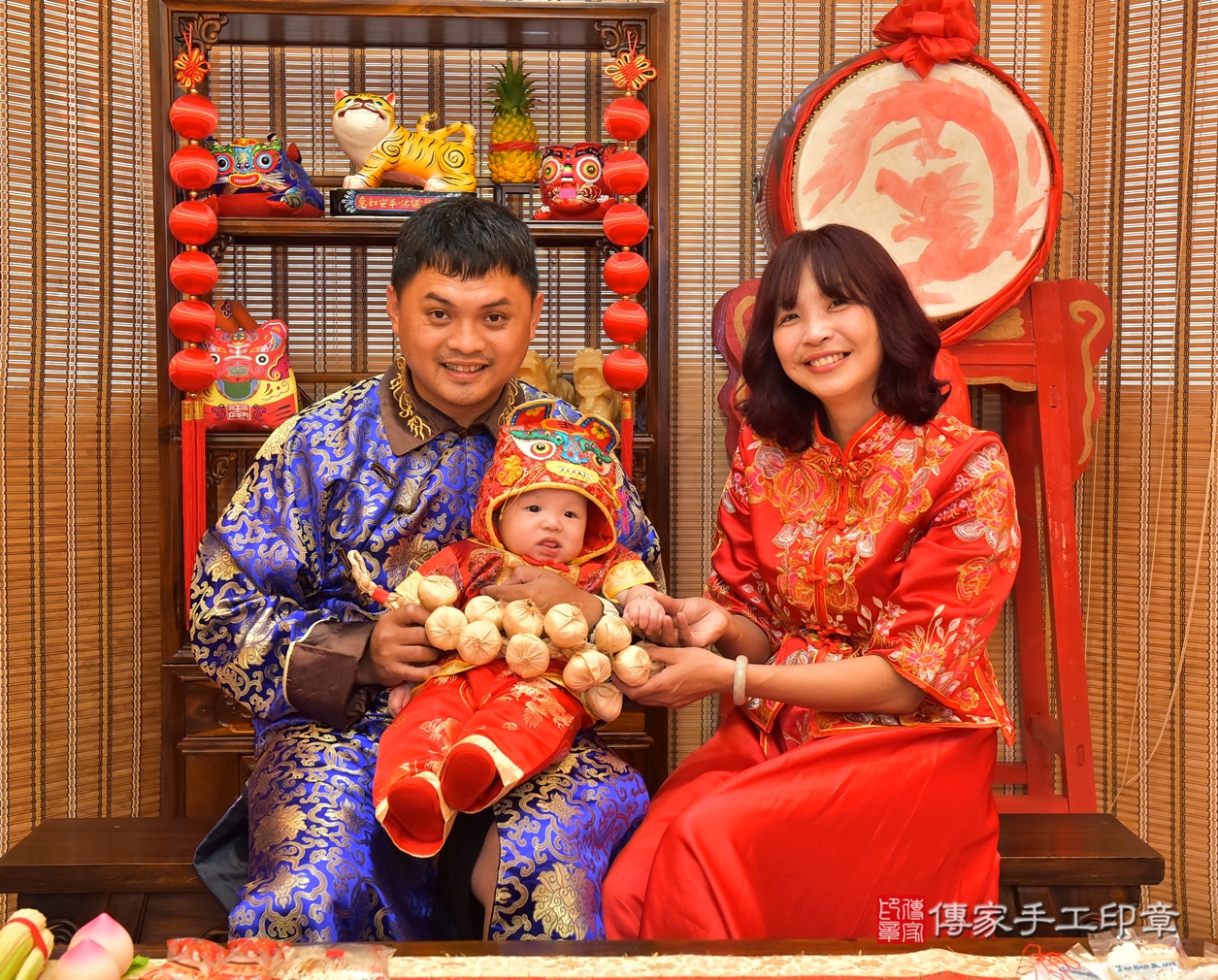 高雄市鳳山區曾寶寶古禮收涎祝福活動。2022.05.20 照片20