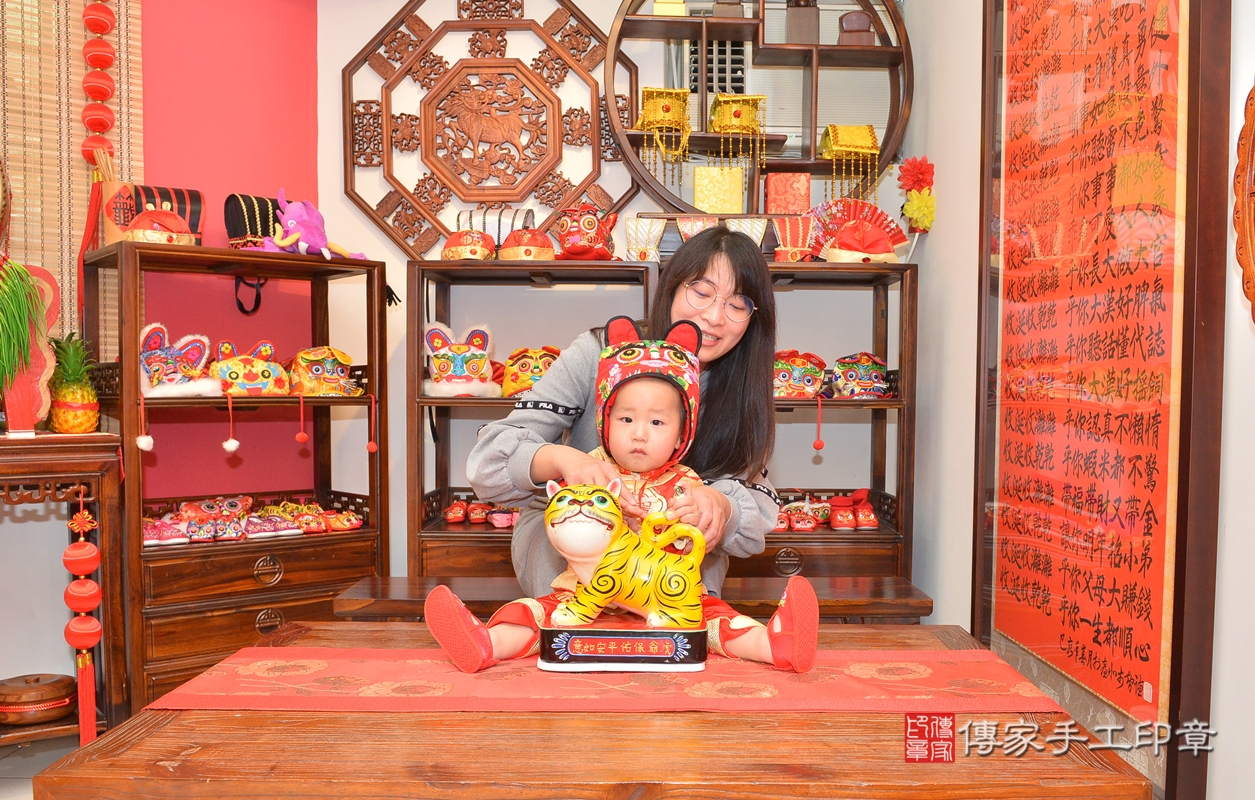 新竹市香山區林寶寶古禮抓周祝福活動。2022.03.03 照片5