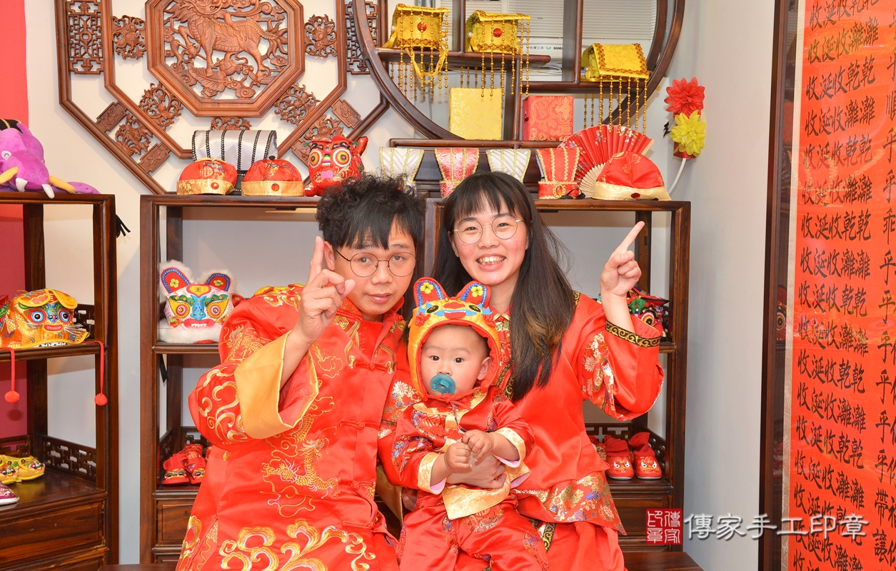 新竹市香山區陳寶寶古禮抓周祝福活動。2022.03.04 照片8