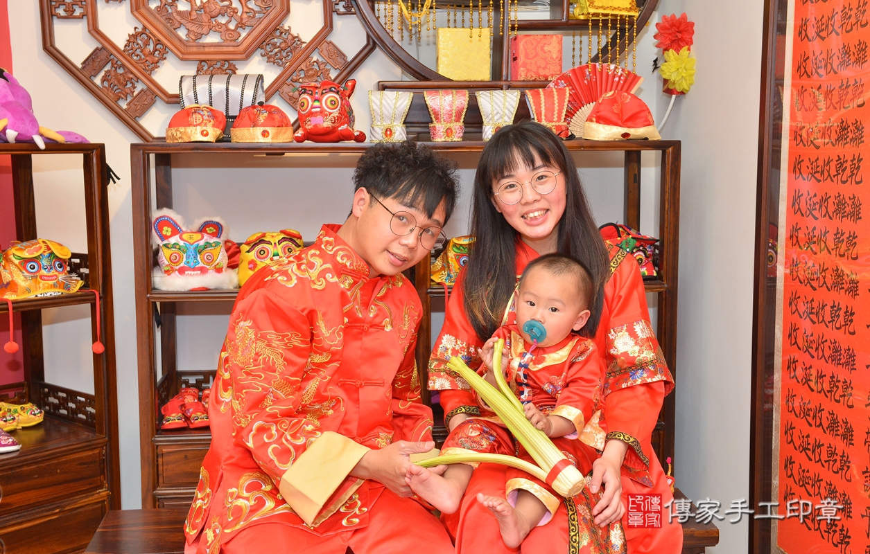 新竹市香山區陳寶寶古禮抓周祝福活動。2022.03.04 照片13