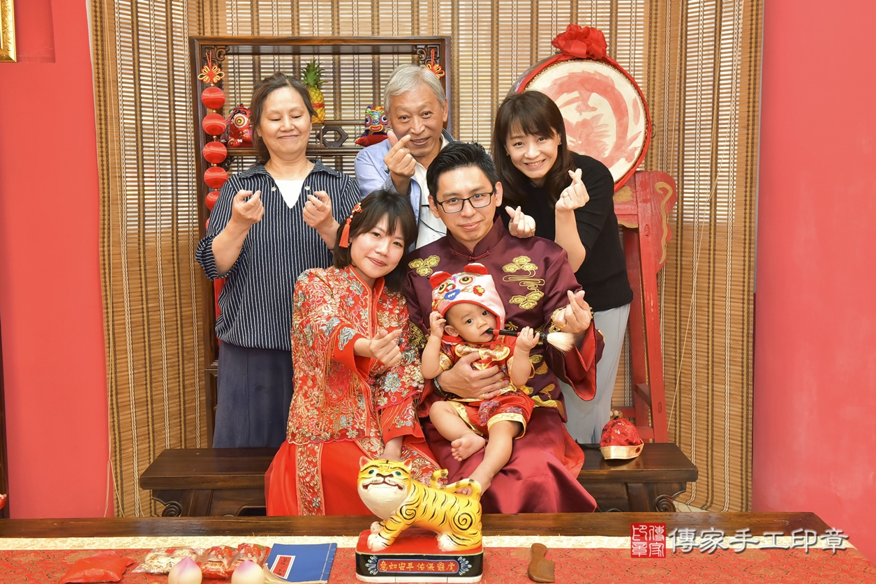 高雄市鳳山區王寶寶古禮抓周祝福活動。2022.03.15 照片13