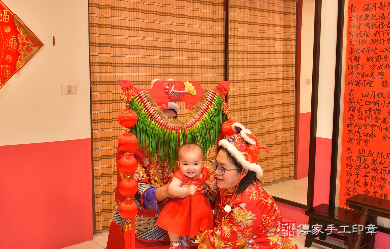 高雄市鳳山區王寶寶古禮抓周祝福活動。2022.03.06 照片19