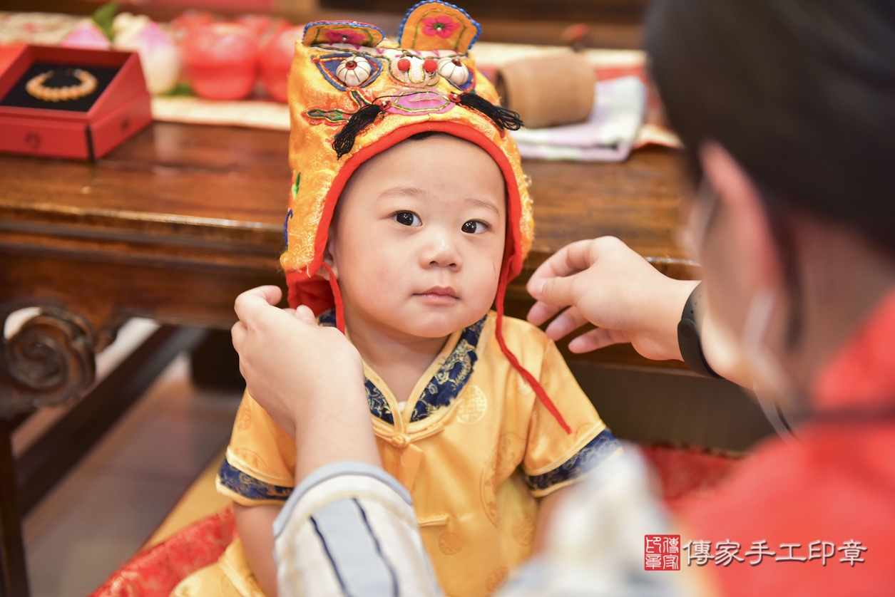 高雄市鳳山區王寶寶古禮抓周祝福活動。2022.03.26 照片8