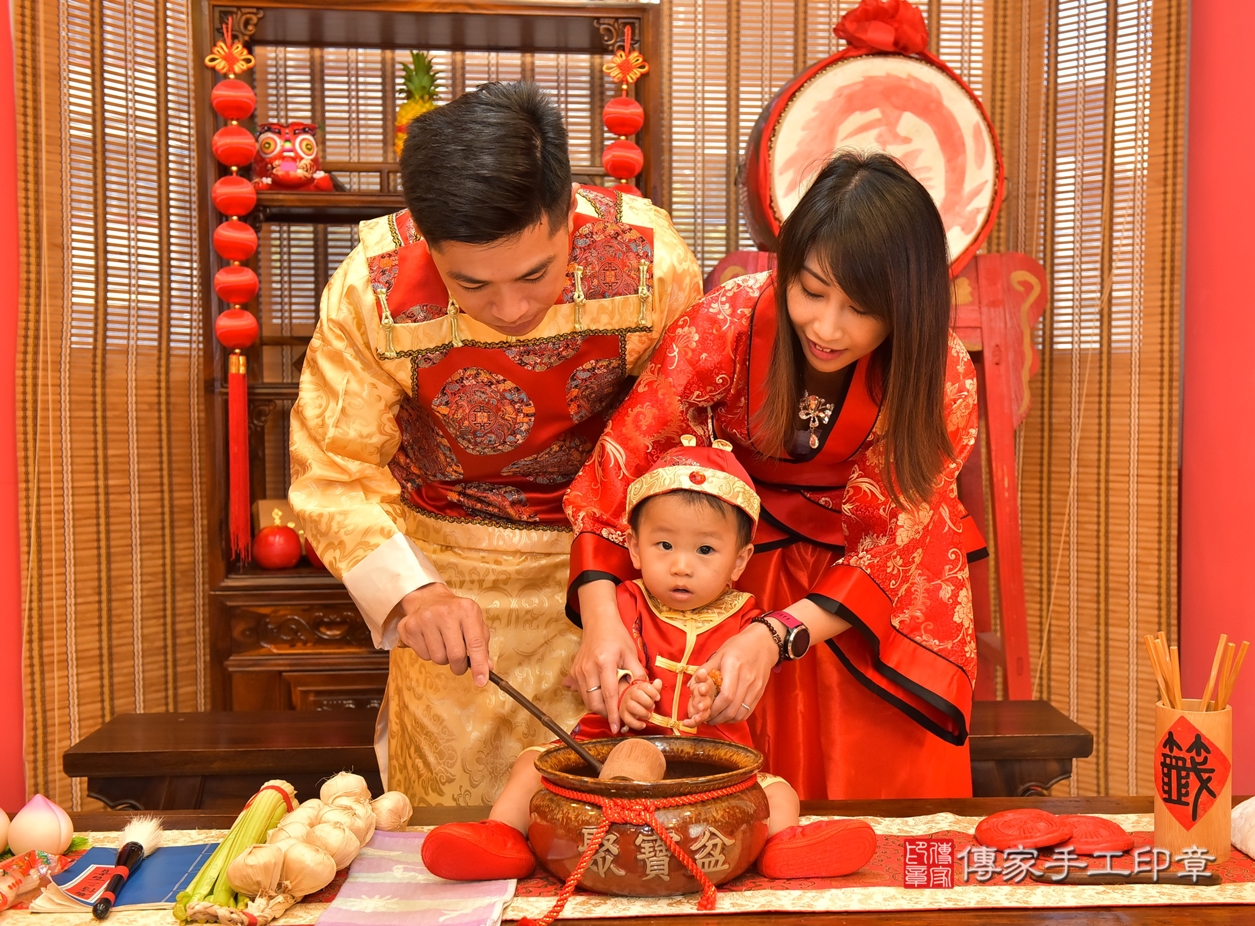 高雄市鳳山區呂寶寶古禮抓周祝福活動。2022.03.25 照片9