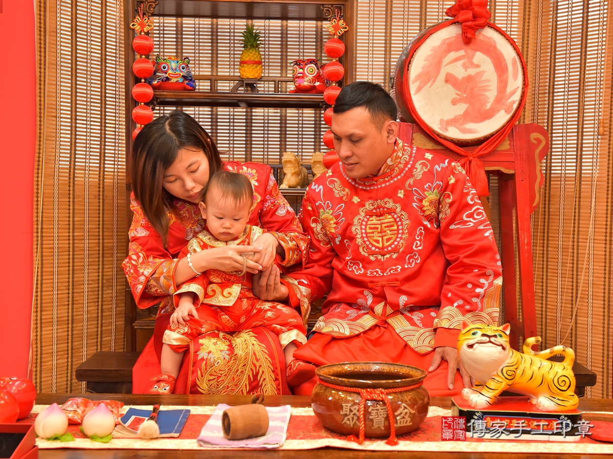 高雄市鳳山區林寶寶古禮抓周祝福活動。2022.04.17 照片6