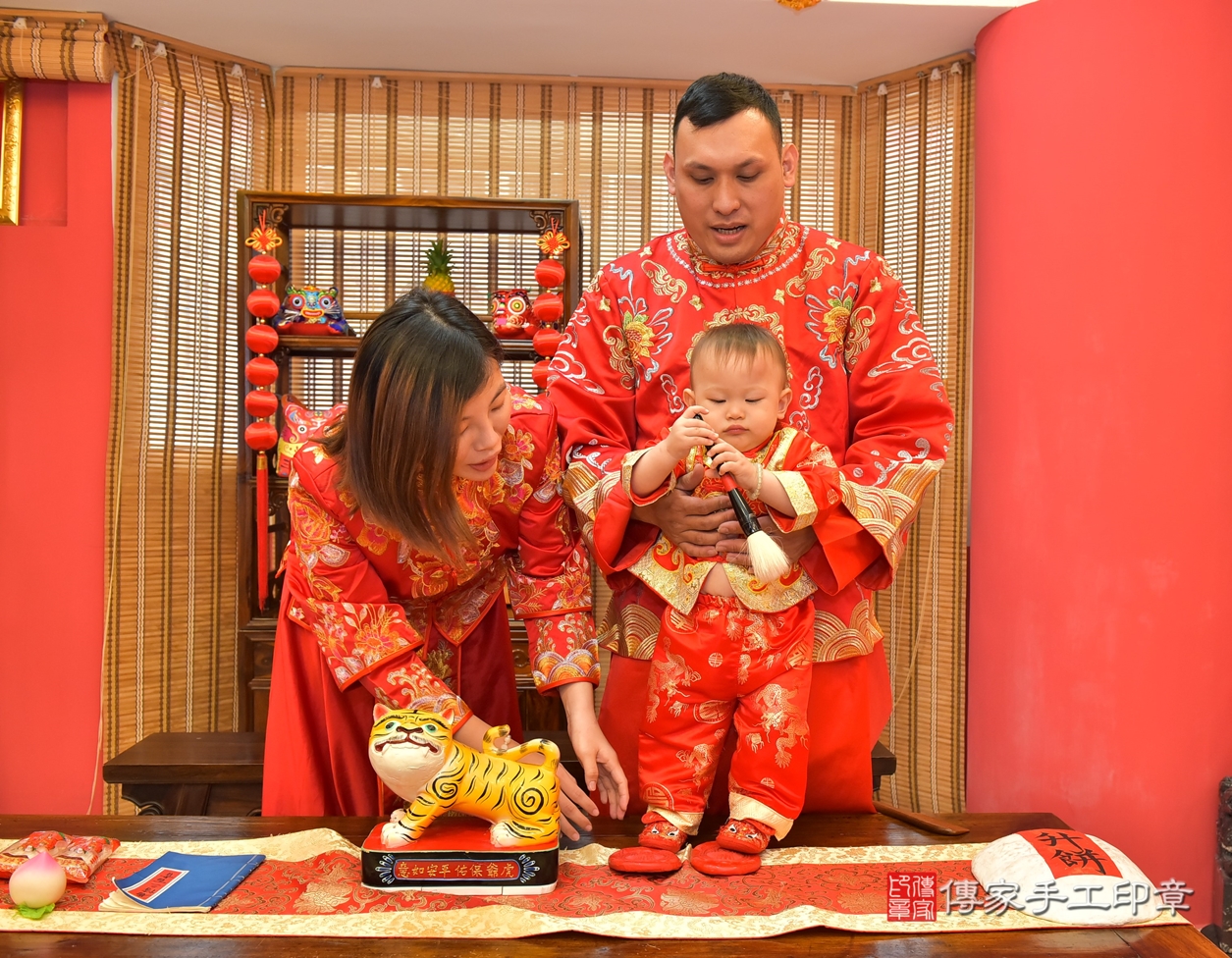 高雄市鳳山區林寶寶古禮抓周祝福活動。2022.04.17 照片10