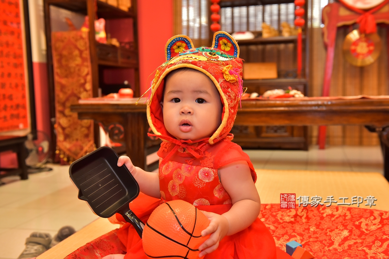 高雄市鳳山區郭寶寶古禮抓周祝福活動。2022.03.10 照片2