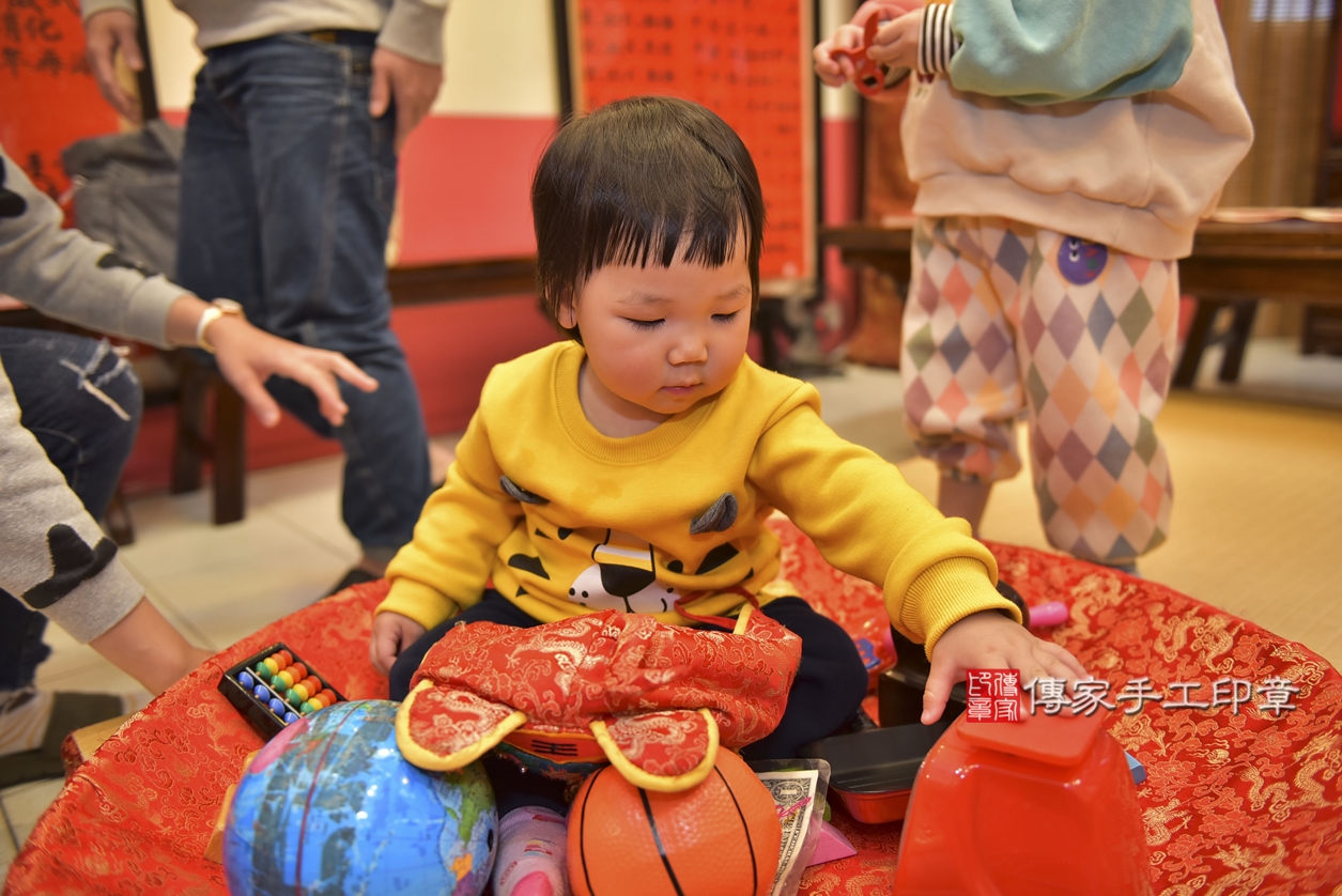 高雄市鳳山區郭寶寶古禮抓周祝福活動。2022.02.22 照片2