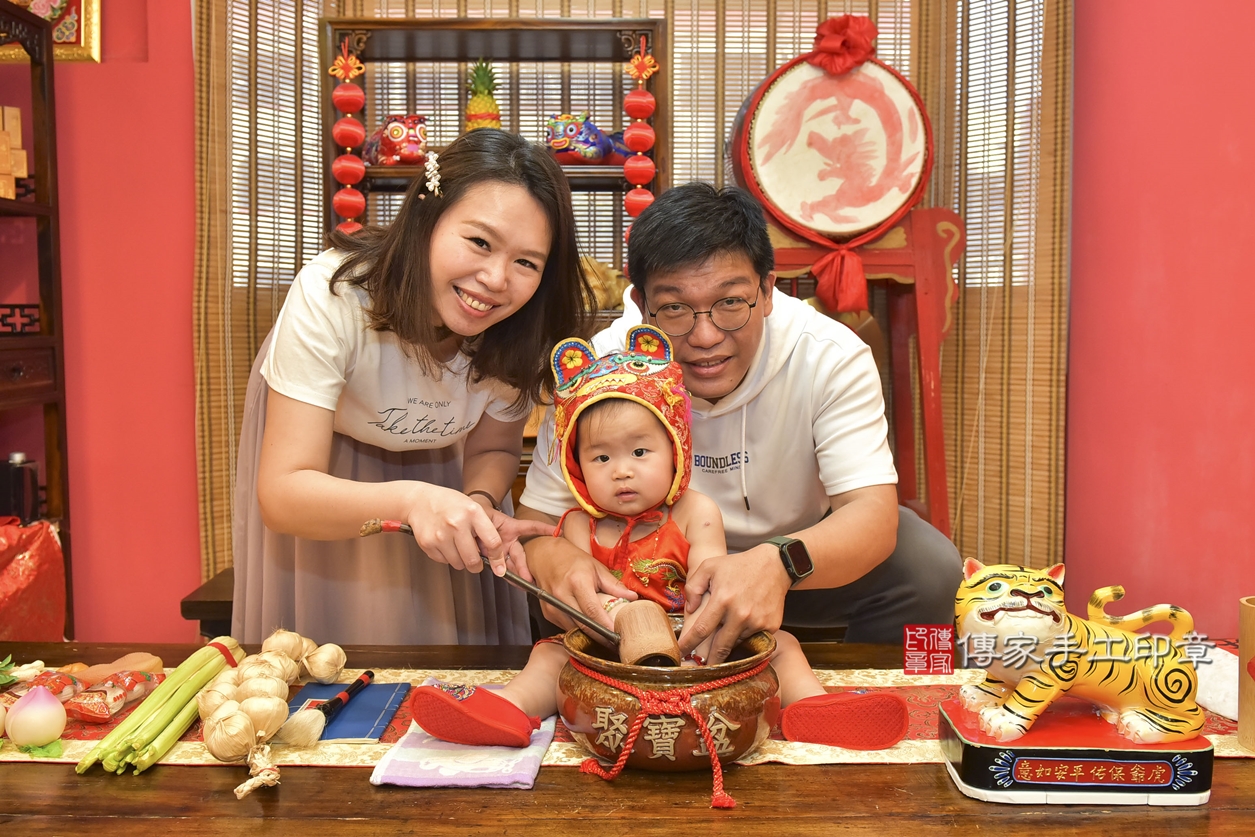 高雄市鳳山區陳寶寶古禮抓周祝福活動。2022.02.26 照片10