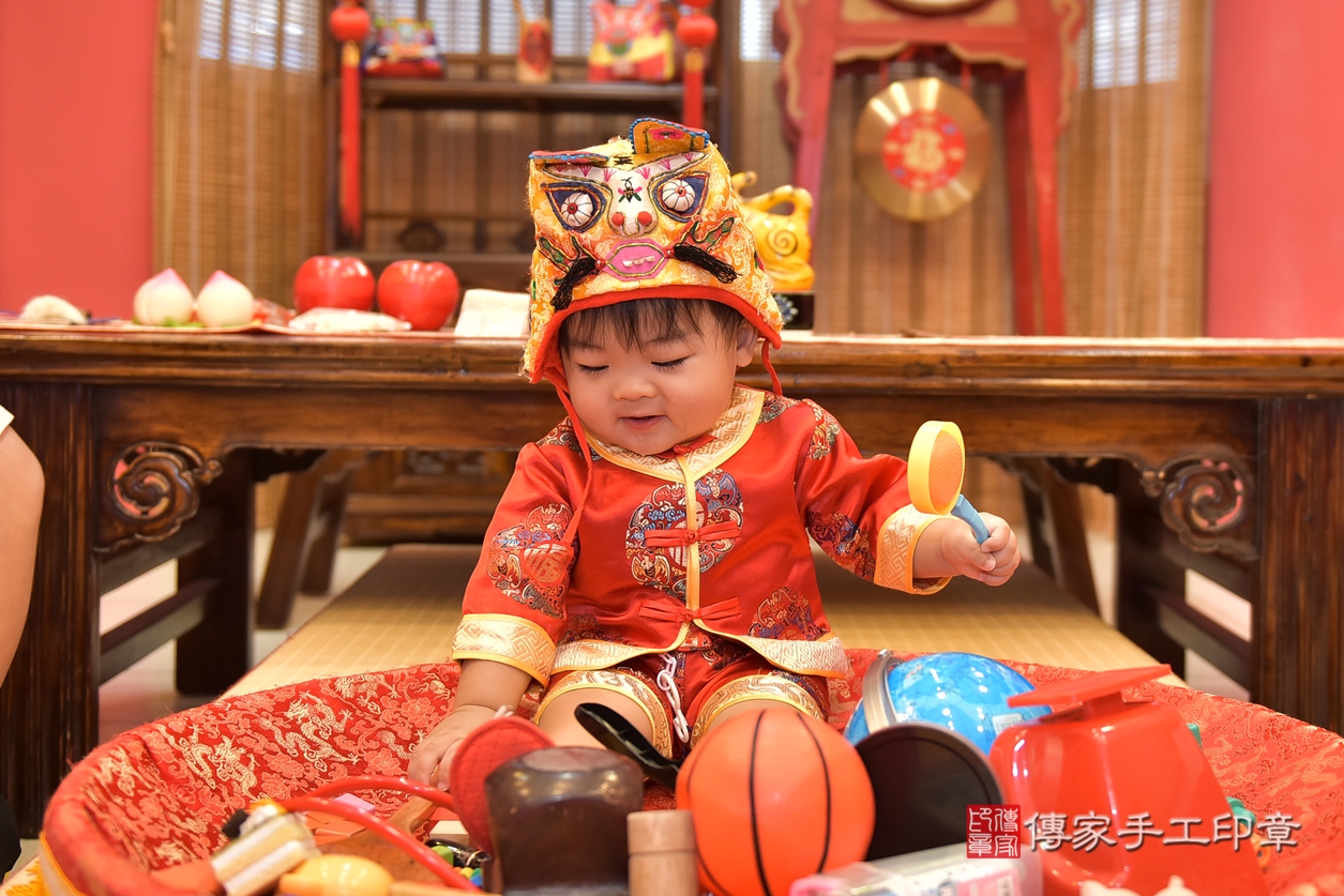 高雄市鳳山區李寶寶古禮抓周祝福活動。2022.06.26 照片2