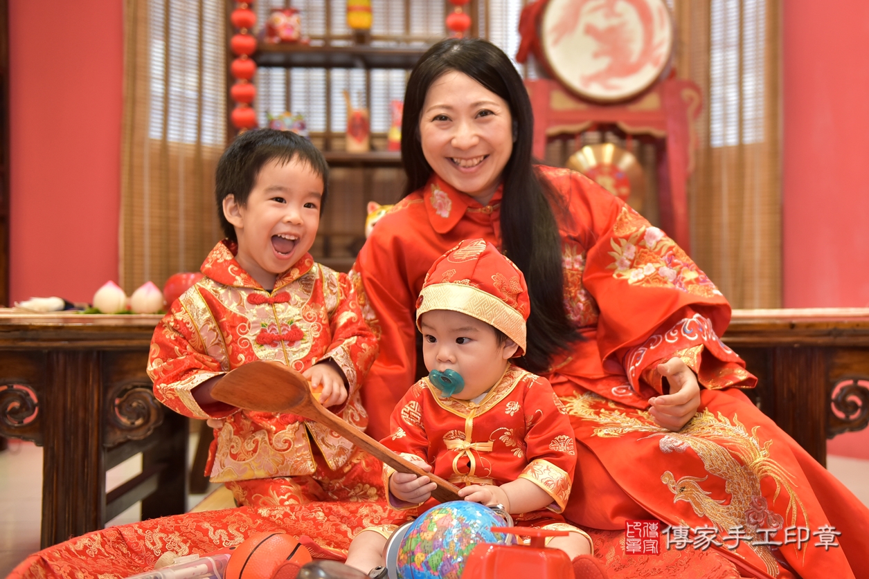 高雄市鳳山區康寶寶古禮抓周祝福活動。2022.06.25 照片4