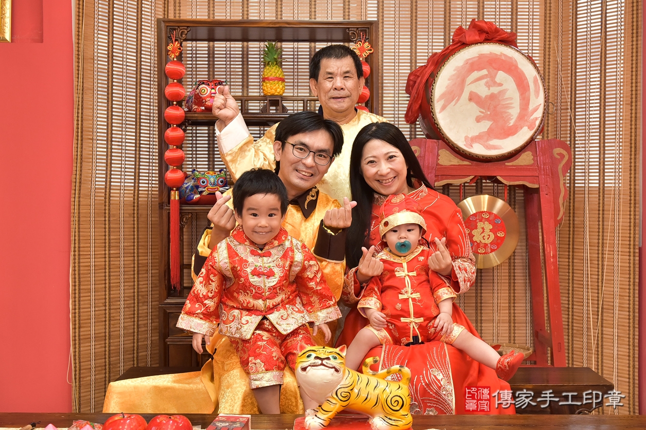 高雄市鳳山區康寶寶古禮抓周祝福活動。2022.06.25 照片11