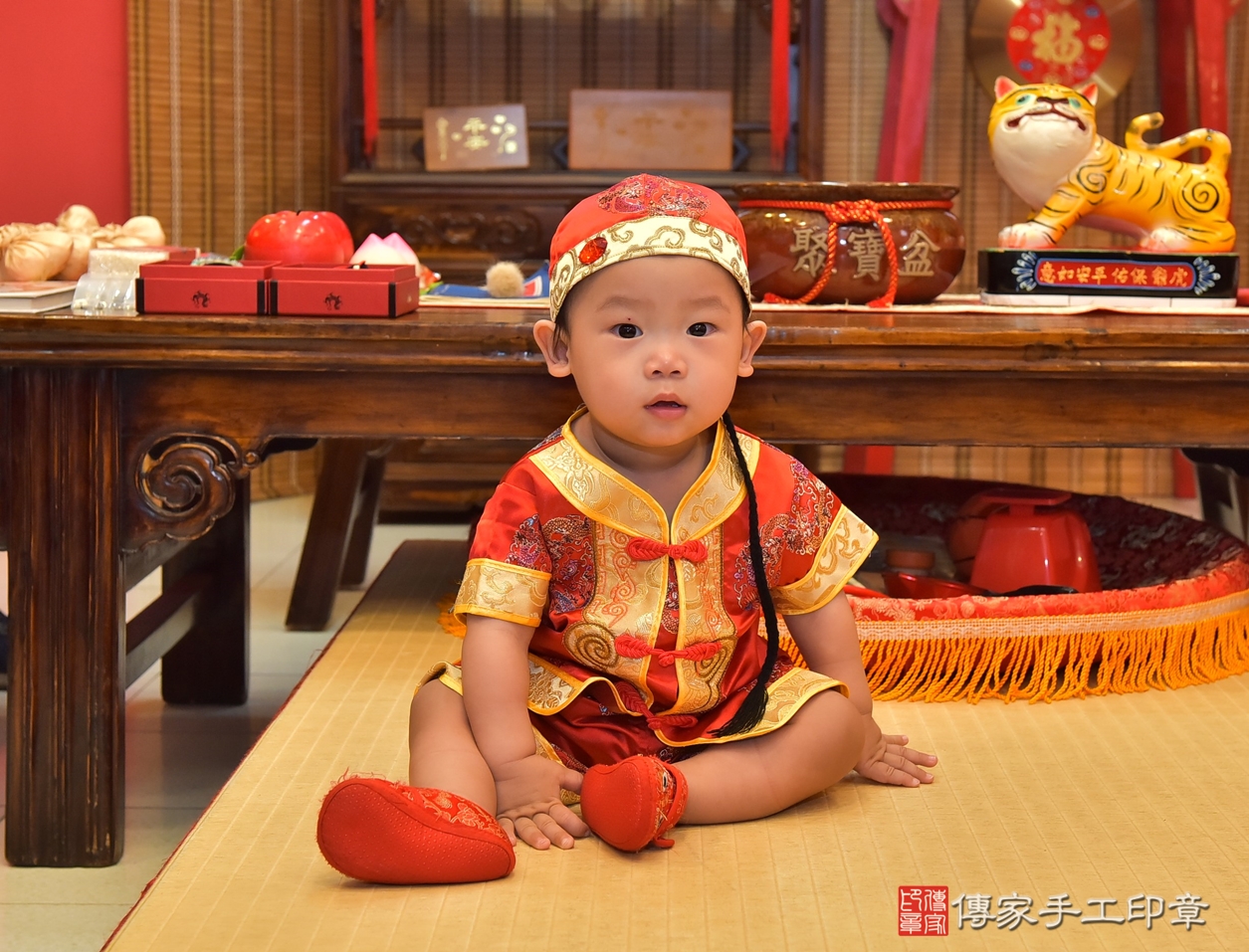 高雄市鳳山區許寶寶古禮抓周祝福活動。2022.04.17 照片1