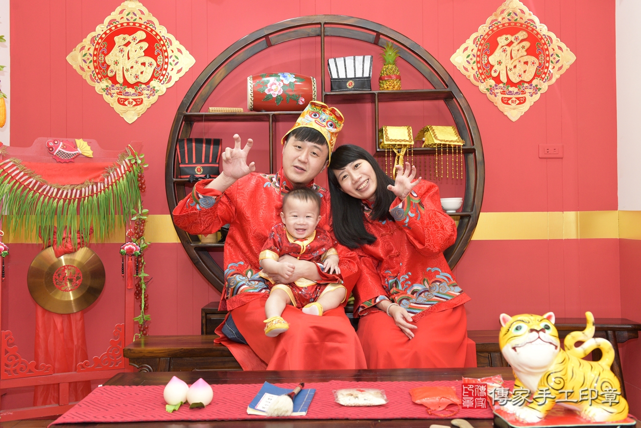 桃園市八德區張寶寶古禮抓周祝福活動。2021.11.28 照片6