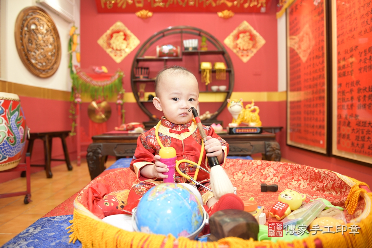 桃園市八德區曾寶寶古禮抓周祝福活動。2021.11.14 照片2