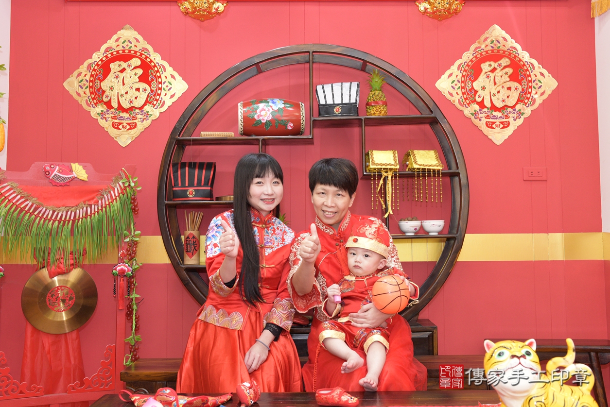 桃園市八德區曾寶寶古禮抓周祝福活動。2021.11.14 照片16