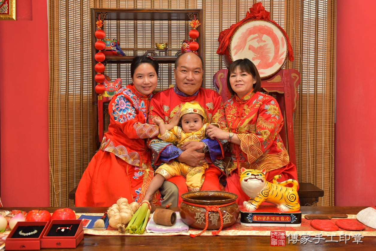 高雄市鳳山區靳寶寶古禮抓周祝福活動。2022.06.13 照片4