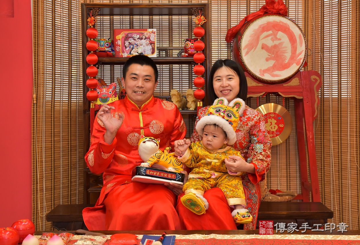 高雄市鳳山區蔡寶寶古禮抓周祝福活動。2022.06.19 照片4