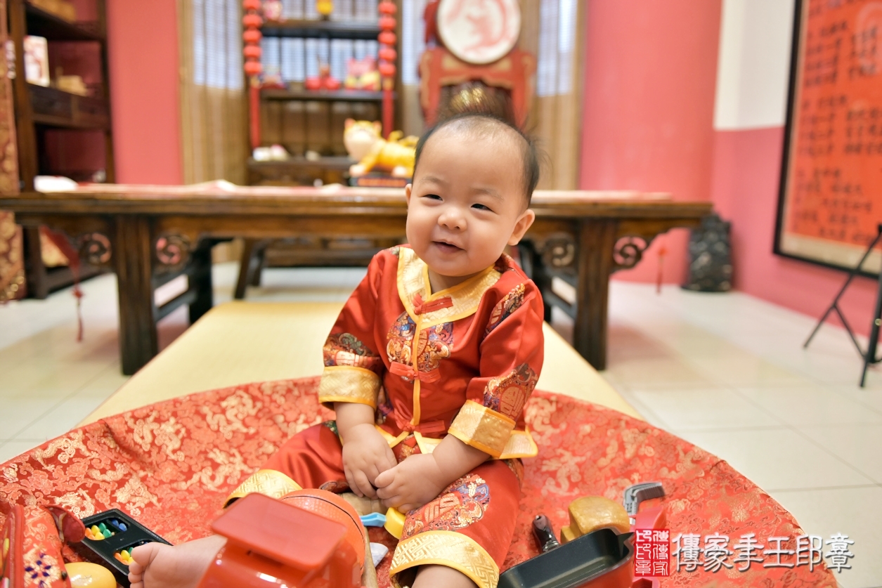 高雄市鳳山區蘇寶寶古禮抓周祝福活動。2022.06.27 照片1