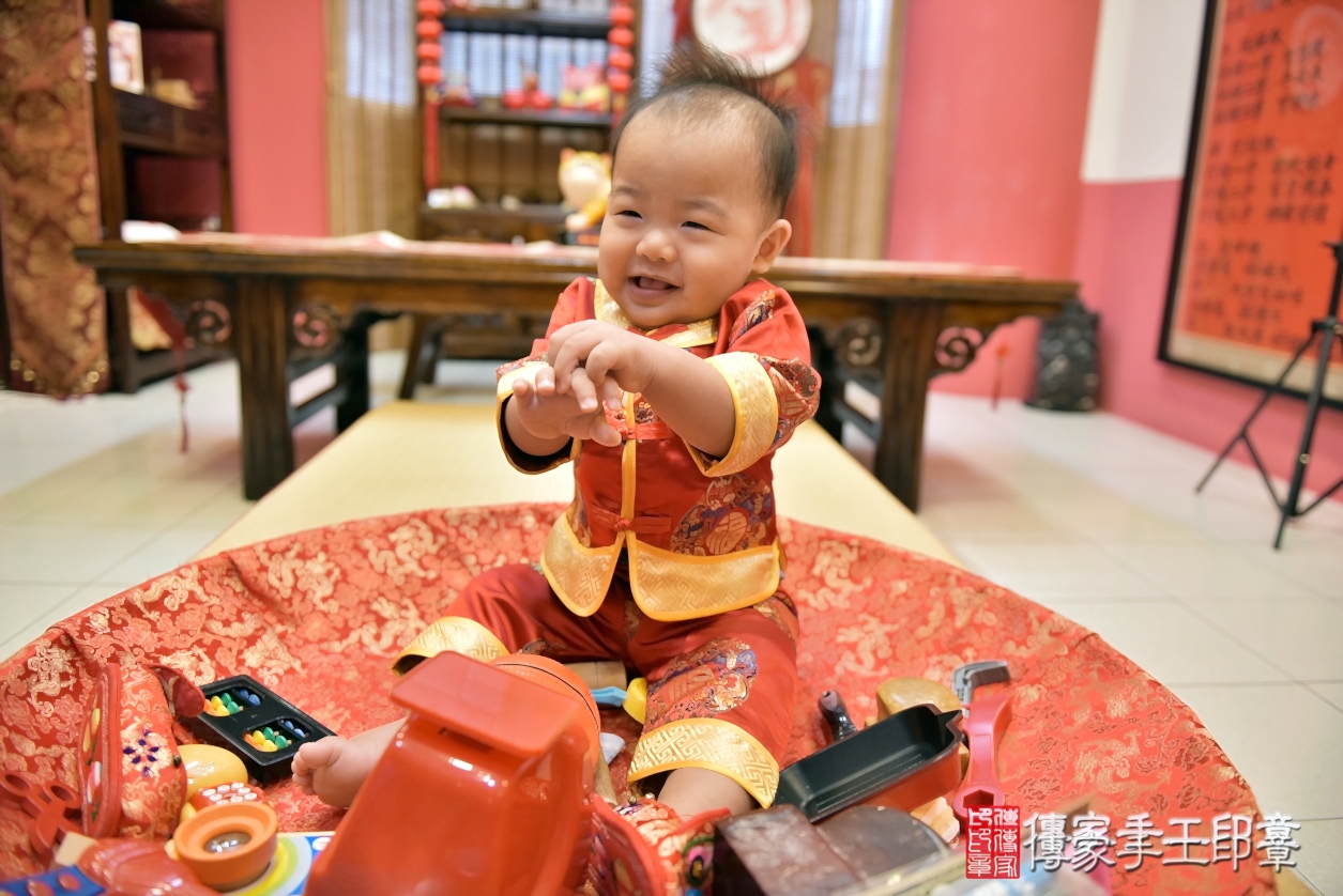 高雄市鳳山區蘇寶寶古禮抓周祝福活動。2022.06.27 照片2