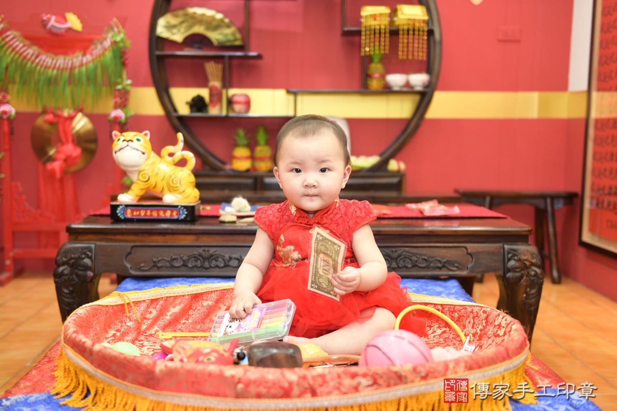 桃園市八德區王寶寶古禮抓周祝福活動。2022.03.07 照片1
