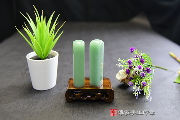 『出奇制勝的靈感-生命之石』 手鐲料東菱玉印鑑章　傳家手工印章－台南店111.11.26