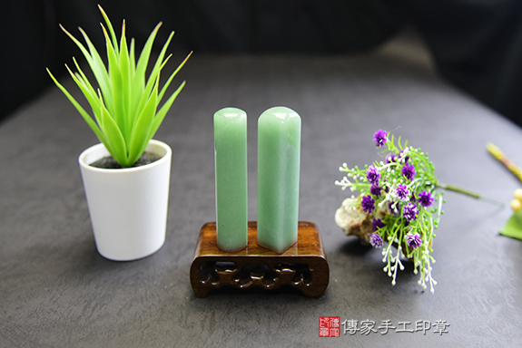 『出奇制勝的靈感-生命之石』 手鐲料東菱玉印鑑章　傳家手工印章－台南店111.11.26