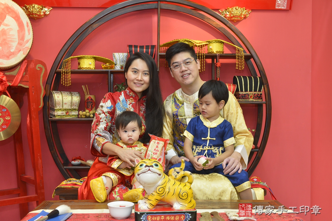 台中市北區張寶寶古禮抓周祝福活動。2022.12.14 照片9