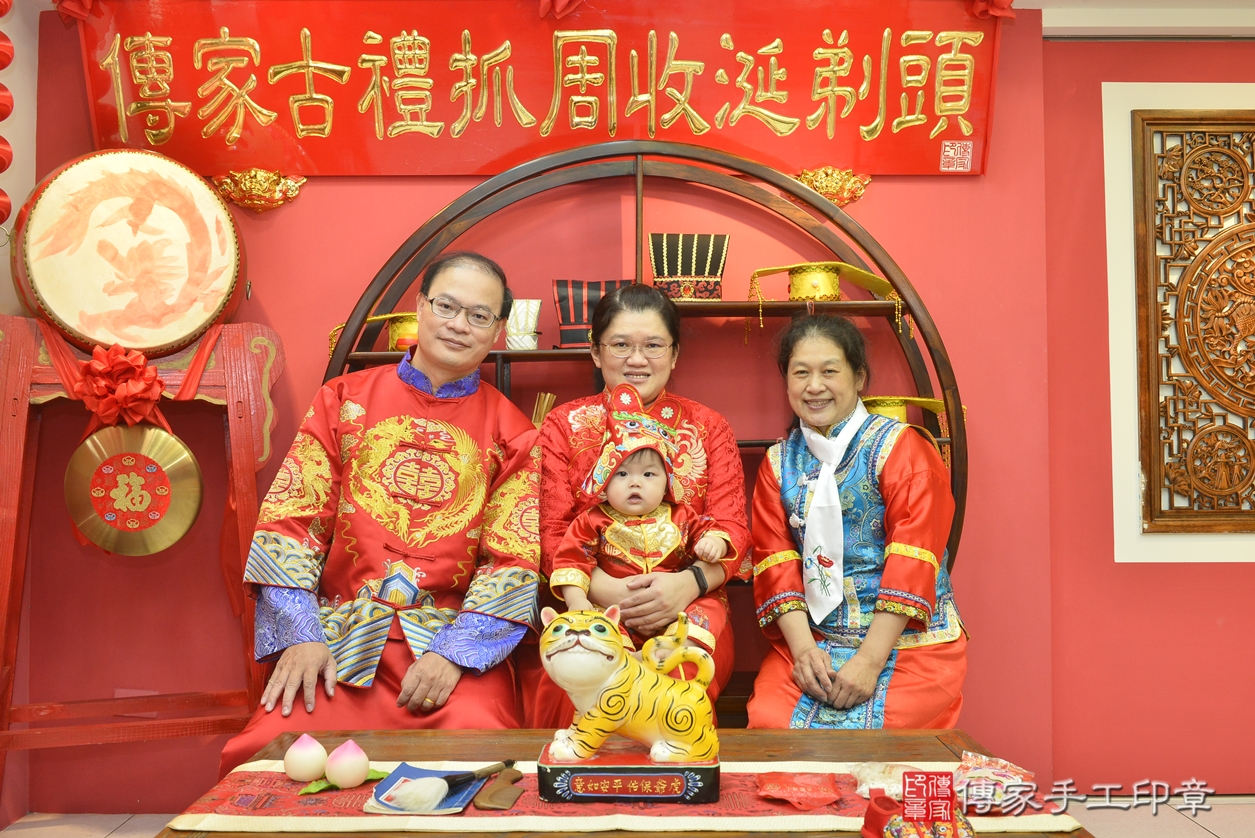 台中市北區黃寶寶古禮抓周祝福活動。2022.12.15 照片7