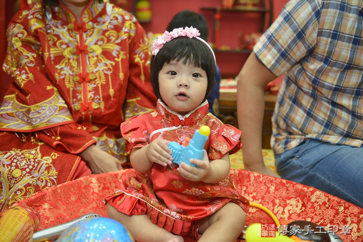 台中市北區賴寶寶古禮抓周祝福活動。2022.12.19 照片1