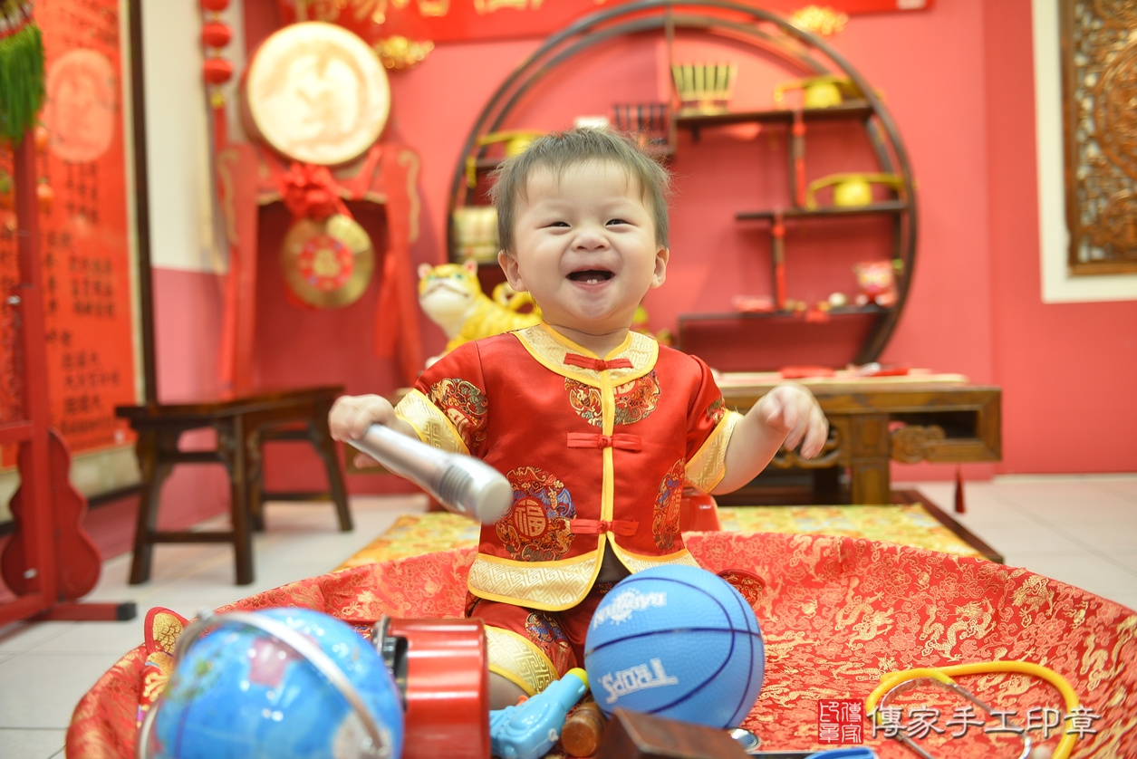 台中市北區顧寶寶古禮抓周祝福活動。2022.12.22 照片2