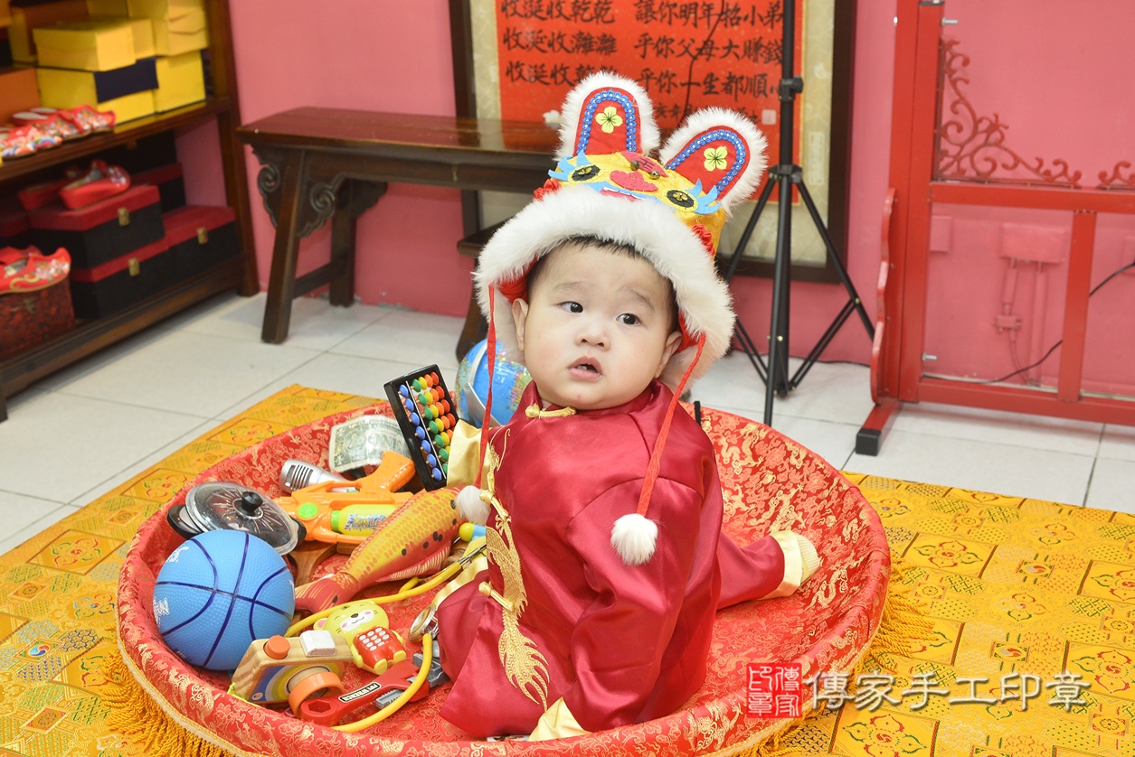 抓周，台中抓周，廖寶寶抓周2023.1.16抓周，照片2