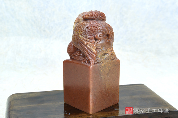 傳家手工印章實際成品:頂級春帶彩壽山石精雕鳳凰廟章:廟章、神明印章、大印章 傳家手工印章實際成品:頂級春帶彩壽山石精雕鳳凰廟章:廟章、神明印章、大印章