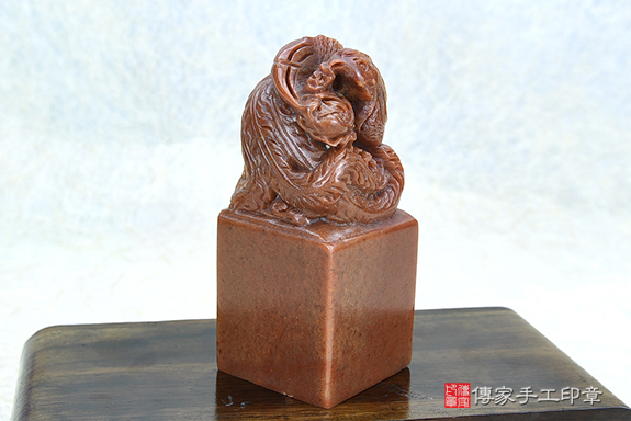 傳家手工印章實際成品:頂級春帶彩壽山石精雕鳳凰廟章:廟章、神明印章、大印章 傳家手工印章實際成品:頂級春帶彩壽山石精雕鳳凰廟章:廟章、神明印章、大印章