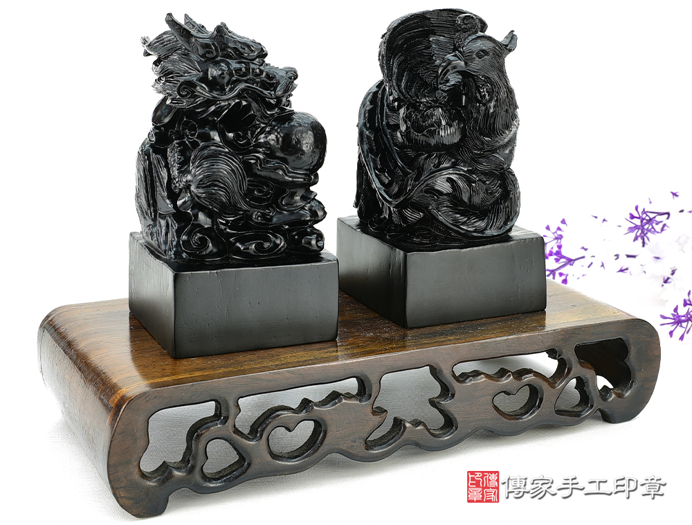 客製化龍鳳廟章