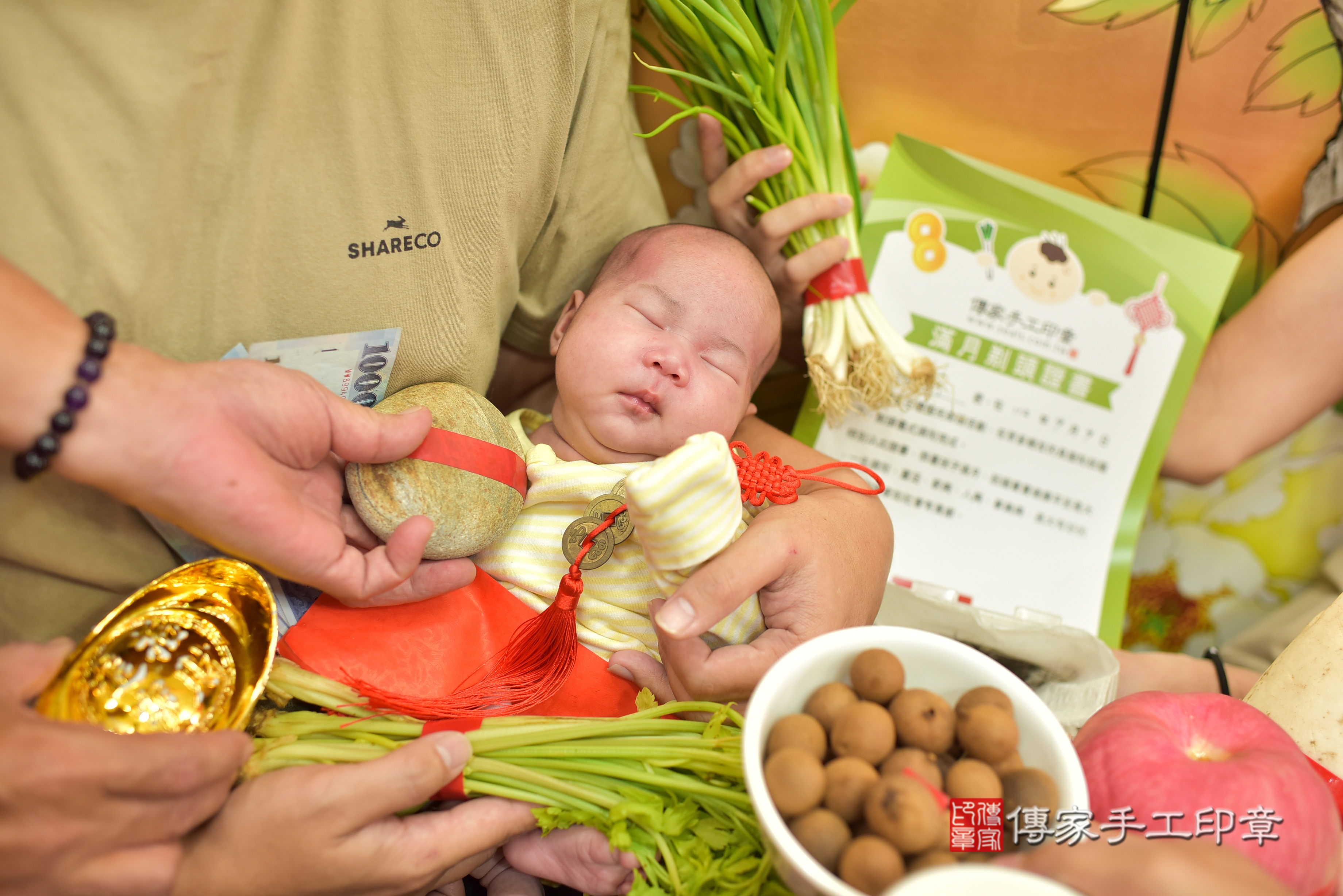 張寶寶(高雄市鳳山區來店嬰兒溫寶寶滿月剃頭理髮、到府嬰兒剃胎毛儀式吉祥話)。到府剃頭剃胎毛主持、專業拍照、證書。★購買「臍帶章、肚臍章、胎毛筆刷印章」贈送：剃頭、收涎、抓周，三選一。2023.9.09