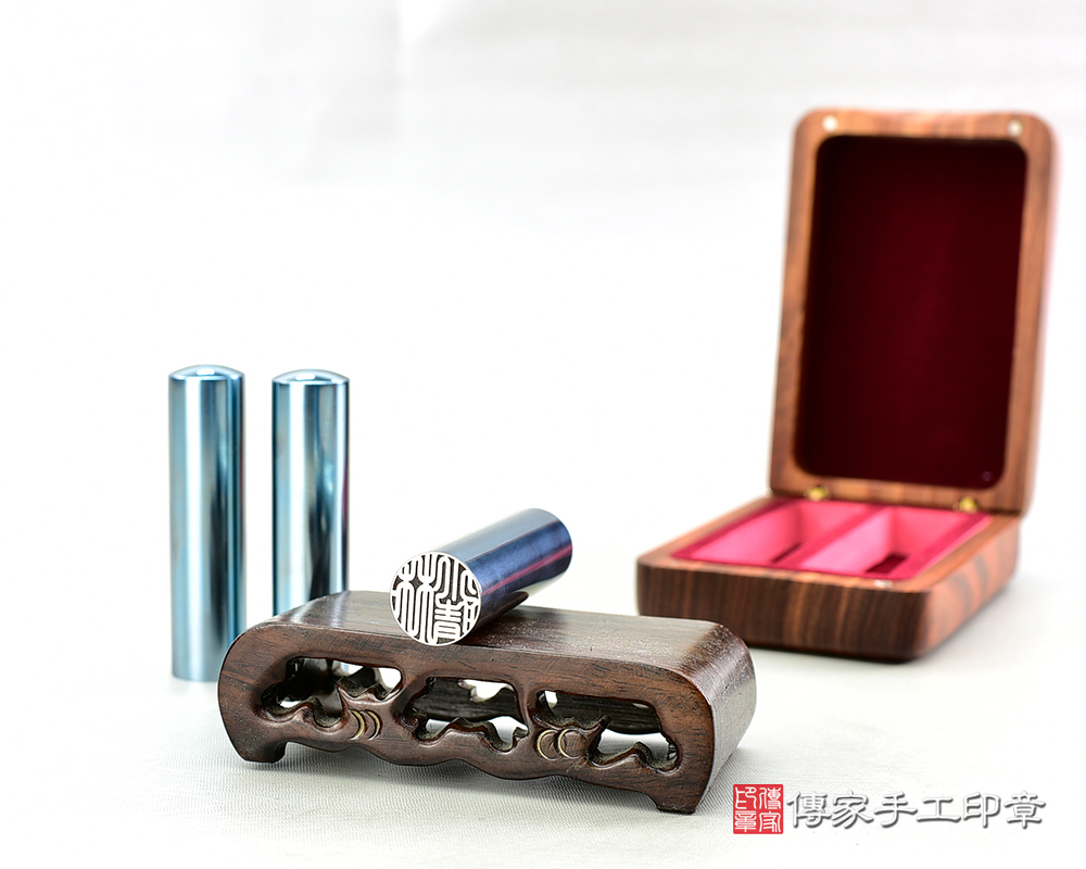 金屬印章、銀質印章、銅質印章的頂級鈦印章（穩定性高不易變形