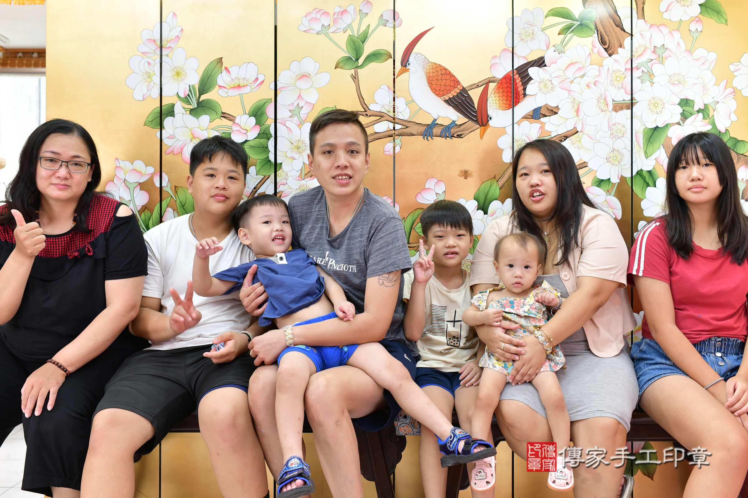 台中市北區小如寶寶抓周推薦：傳家台中店抓周度脺中國風會場，嬰兒古禮抓周流程儀式吉祥話、抓周道具物品24種、拍照。抓周證書。2024.8.16，照片5