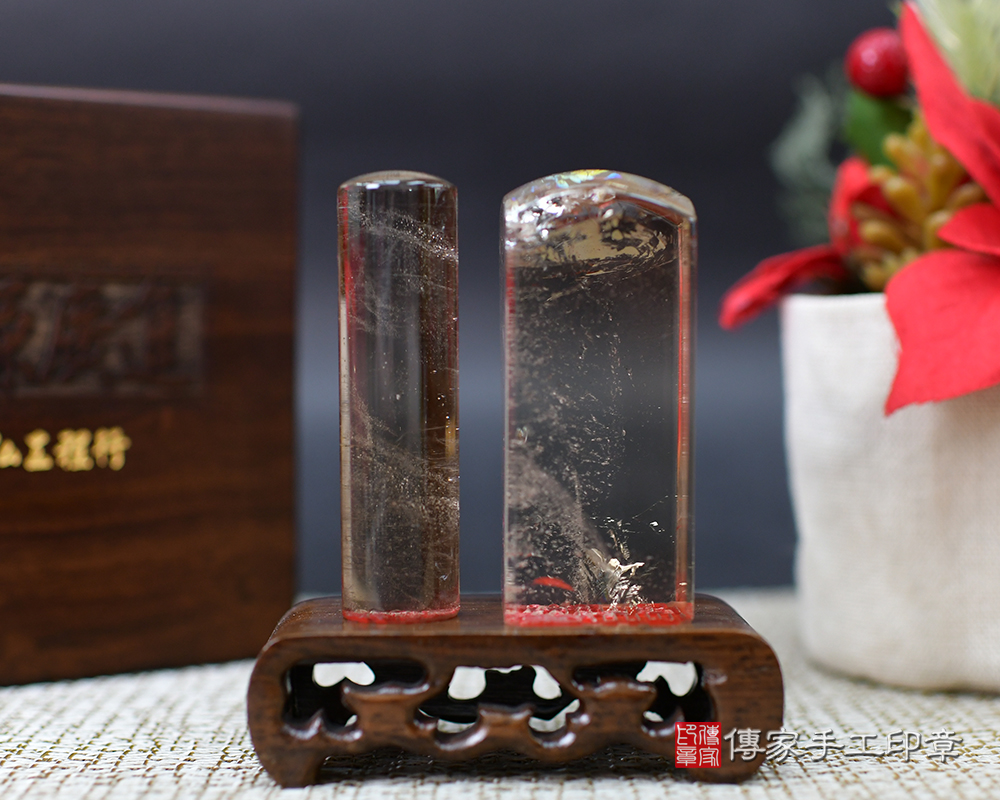 富貴招財~茶晶公司大小章 傳家手工印章-台南店113.9.17 富貴招財~茶晶公司大小章 傳家手工印章-台南店113.9.17