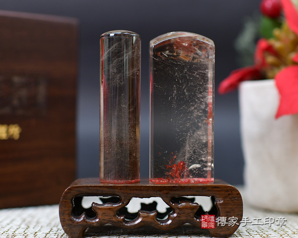 富貴招財~茶晶公司大小章 傳家手工印章-台南店113.9.17 富貴招財~茶晶公司大小章 傳家手工印章-台南店113.9.17