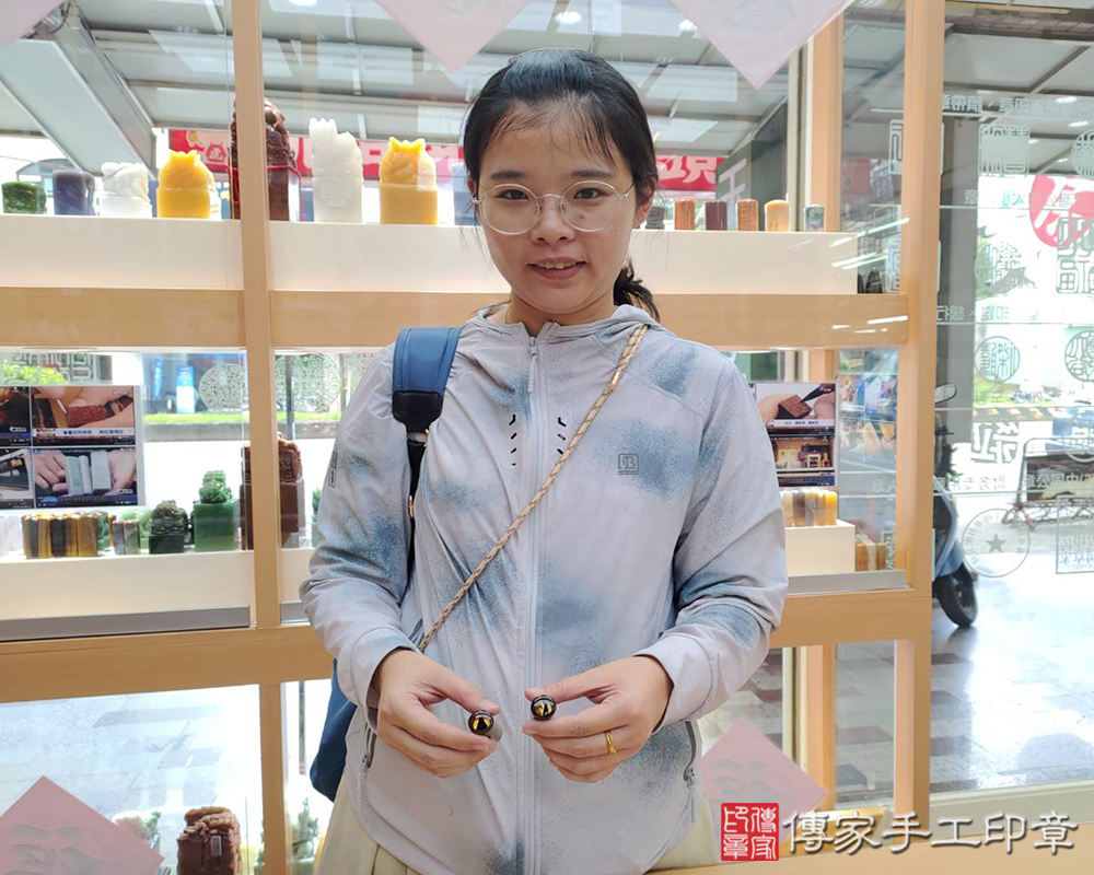 顧客滿意推薦開運臍髮印章-台南市歸仁區-李小姐2024.09.05