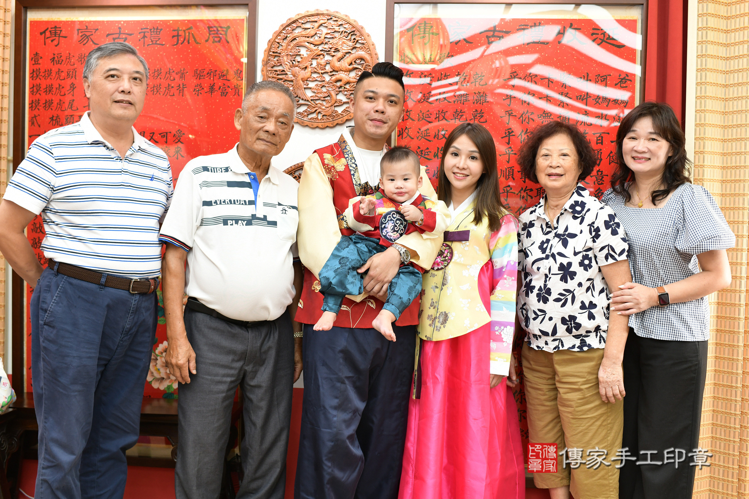 台北市大同區小宇寶寶抓周推薦：傳家台北店抓周度脺中國風會場，嬰兒古禮抓周流程儀式吉祥話、抓周道具物品24種、拍照。抓周證書。2024.9.14，照片4