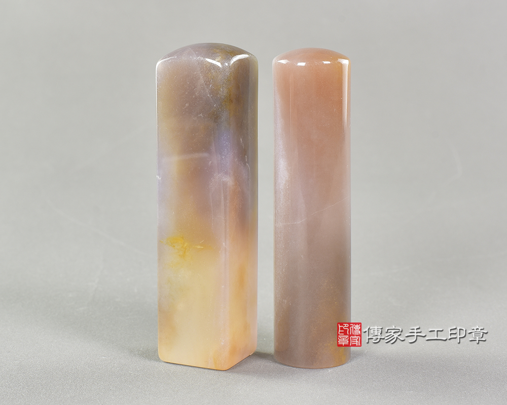傳家手工印章實際成品:海洋紫羅蘭瑪瑙:開運印章、臍帶印章 傳家手工印章實際成品:海洋紫羅蘭瑪瑙:開運印章、臍帶印章